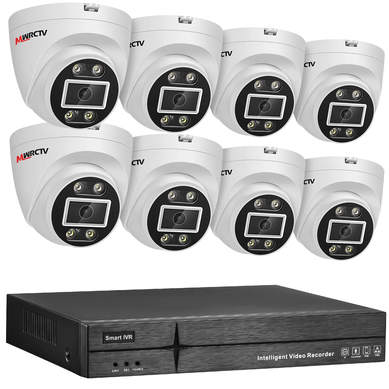 8mp Poe Camera System