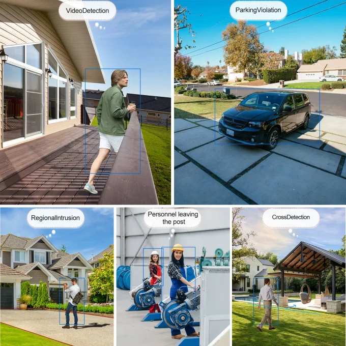 4K POE Security Camera Outdoor With SD Slot-MN858-PS - Image 5
