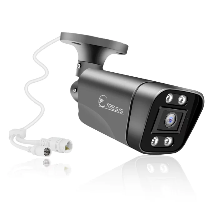 Eyes.sys ColorVu Audio 2.8mm Wide Angle 8MP 4K POE Bullet CCTV Camera-22115
