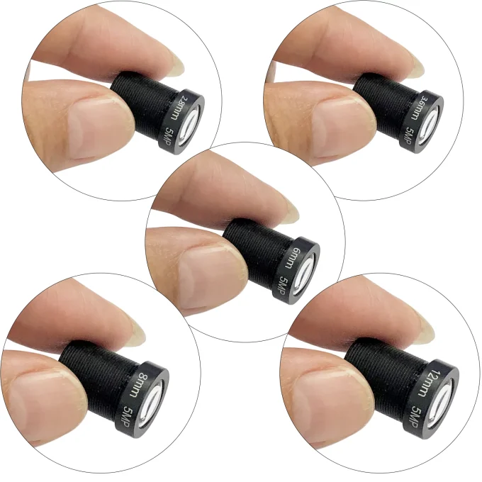 Poe Security Camera Lens 5MP-2.8/3.6/6/8/12mm lens - Image 4
