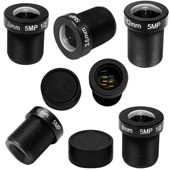 Poe Security Camera Lens 5MP-2.8/3.6/6/8/12mm lens - Image 5