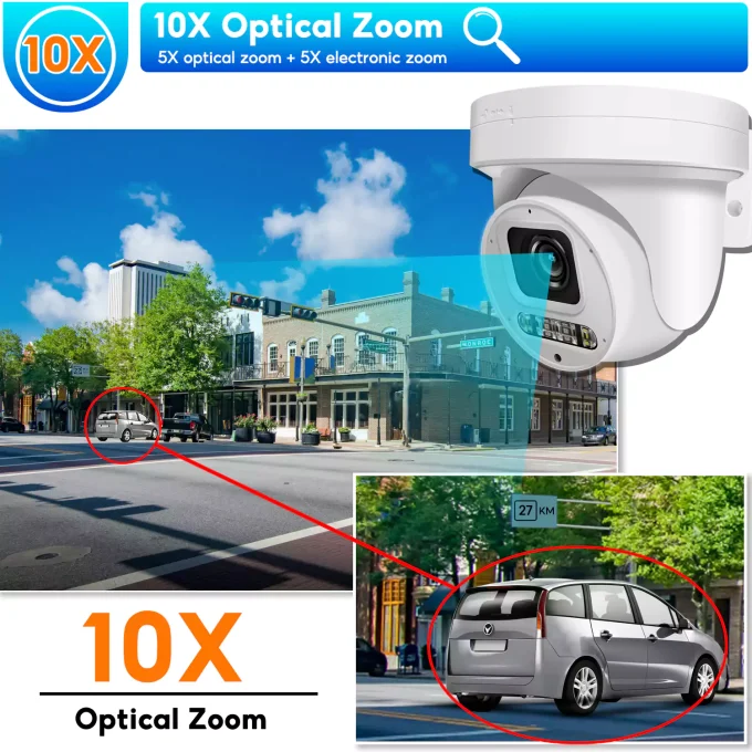 Eyes.sys 8MP POE 10X PTZ Camera Outdoor-22166 - Image 3