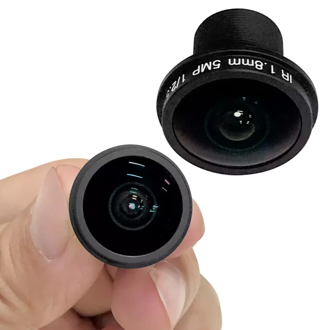 CCTV LENS 5MP 1.8mm M12 1/2.5″ Fisheye 180° for CCTV Security camera-22174 - Image 2