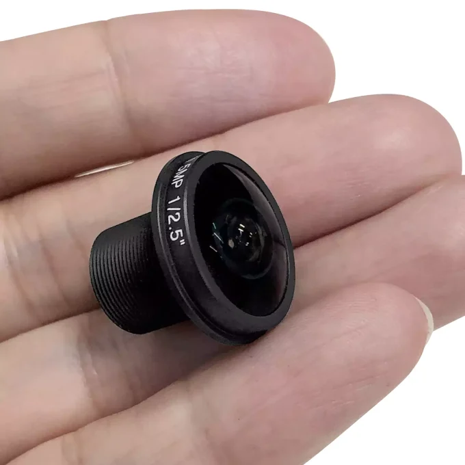 CCTV LENS 5MP 1.8mm M12 1/2.5″ Fisheye 180° for CCTV Security camera-22174 - Image 3