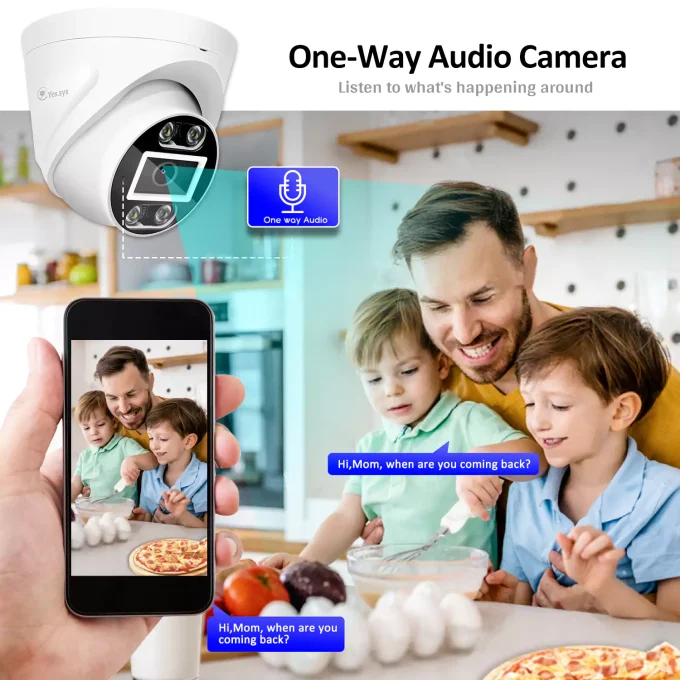 Eyes.sys 8MP/4MP POE Security IP Camera Outdoor-22176 - Image 2