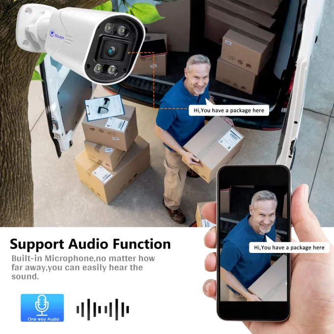 Eyes.sys 8MP/4MP Wide Angle Lens POE Camera-22229 - Image 2