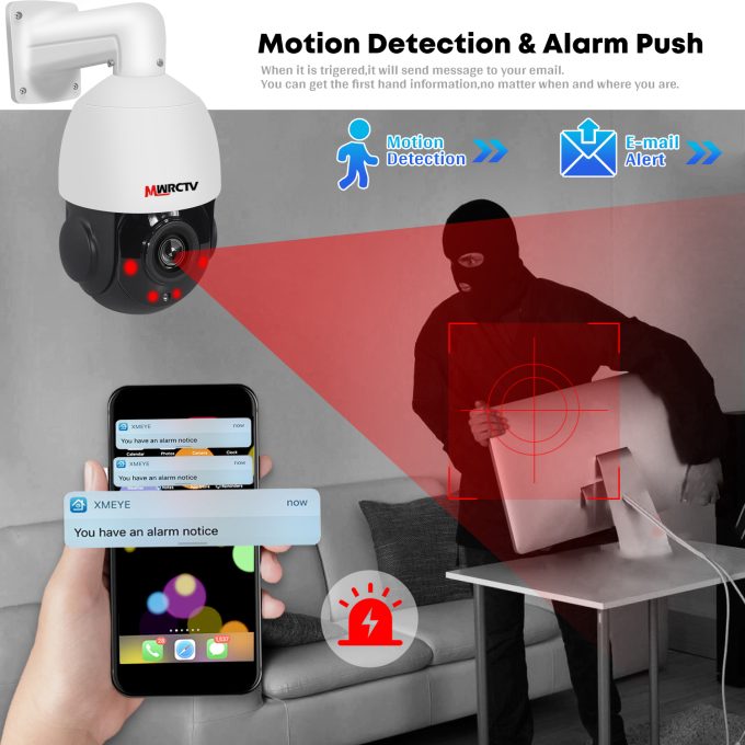 6MP PTZ PoE Security Camera MF831 - Image 9