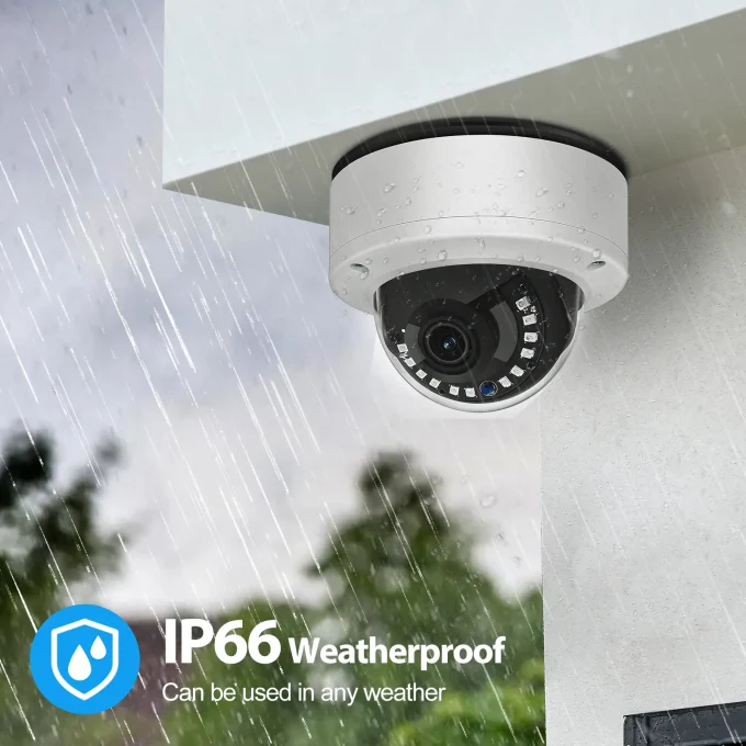 4K POE IP Camera Outdoor With SD Slot-MN837-PS - Image 8