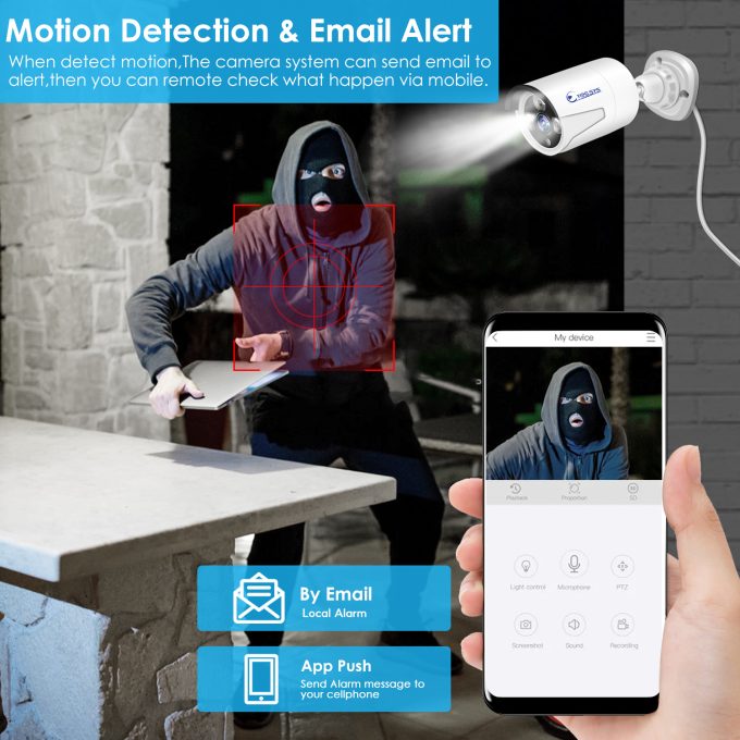 Eyes.sys 4MP 3.6mm PoE Bullet Camera-22045-4MP - Image 3