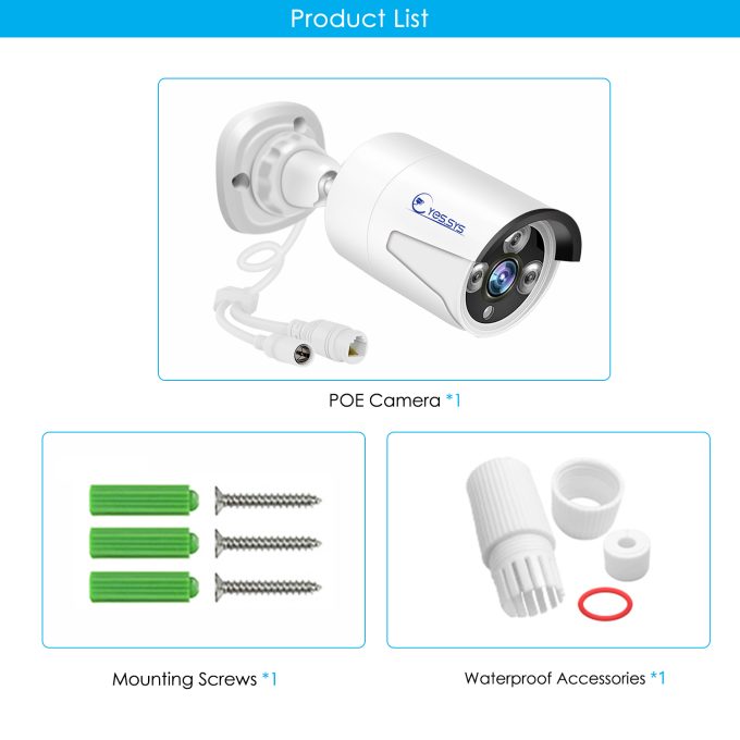 Eyes.sys 4MP 3.6mm PoE Bullet Camera-22045-4MP - Image 9