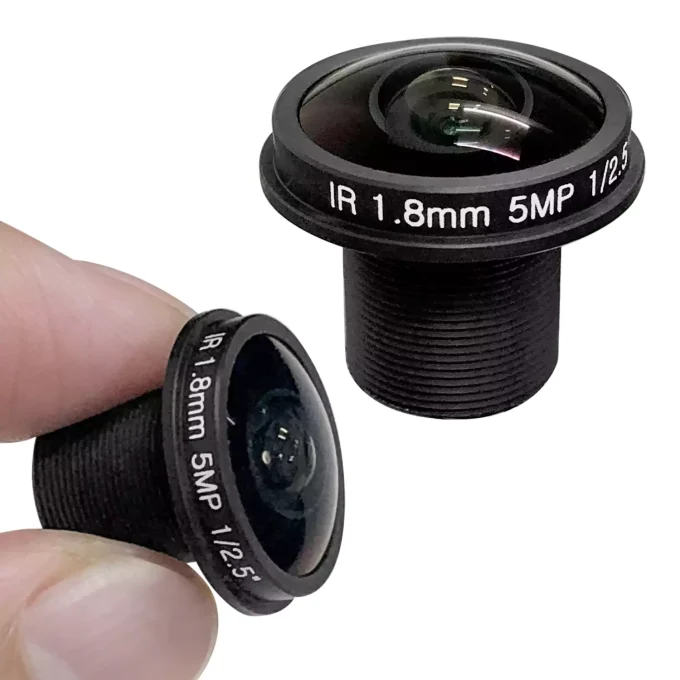 CCTV LENS 5MP 1.8mm M12 1/2.5″ Fisheye 180° for CCTV Security camera-22174 - Image 6